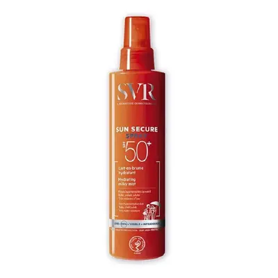 Protezione solare Spray SPF 50+, Latte spray idratante, 200 ml, SVR