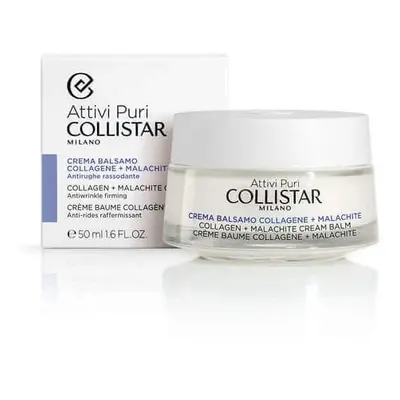 Collistar Attivi Puri - Crema Balsamo Collagene + Malachite Antirughe, 50ml