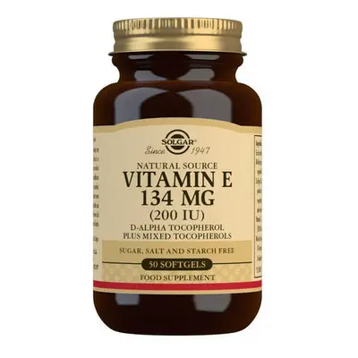 Vitamina E naturale 134 mg, 50 capsule, Solgar