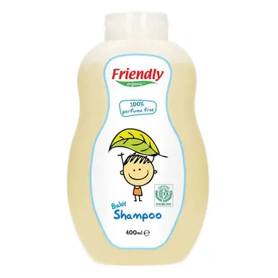 Shampoo senza profumo per neonati, 400 ml, Friendly Organic