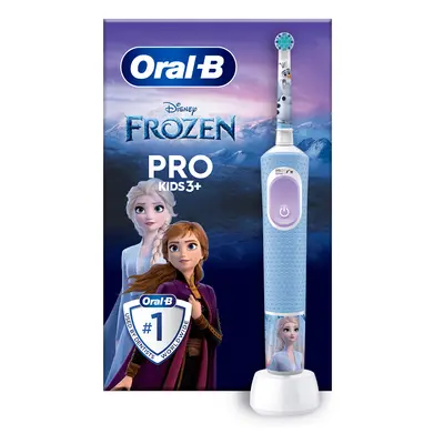 Vitality Pro Kids Spazzolino elettrico Frozen per bambini dai 3 anni in su, Oral-B