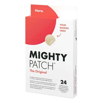 Cerotti idrocolloidali per l'acne Mighty Patch Original, 24 pezzi, Hero