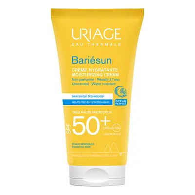 Uriage Bariesun - Crema Idratante SPF50+ Senza Profumo Solare Viso, 50ml