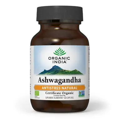 Ashwagandha Natural Antistress, 60 capsule, Organic India