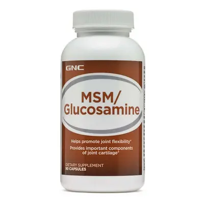 MSM e Glucosamina 500 mg (156012), 90 capsule, GNC