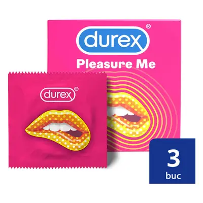 Preservativi Pleasure Me, 3 pezzi, Durex