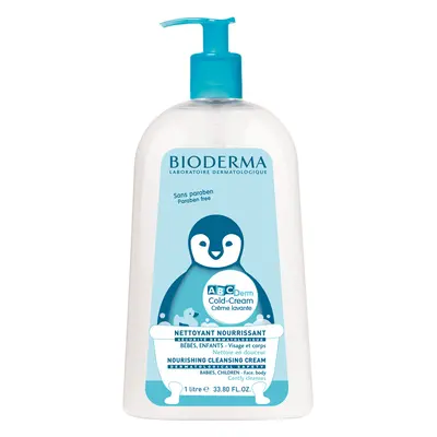 Crema lavante ABCDerm Cold Cream, 1L, Bioderma