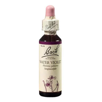 Rimedio floreale di Bach Water Violet Original, 20 ml, Rescue Remedy