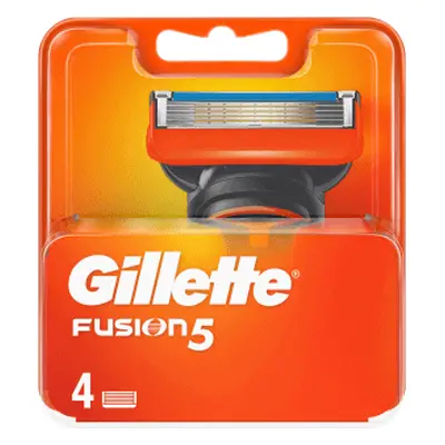 Lame di ricambio per rasoio Gillette Fusion, 4 pz