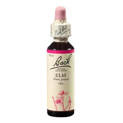 Olmo Rimedio floreale originale di Bach Gocce di olmo, 20 ml, Rescue Remedy