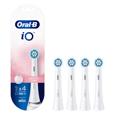 Ricambi spazzolino elettrico iO Gentle Care, 4 pezzi, Oral-B