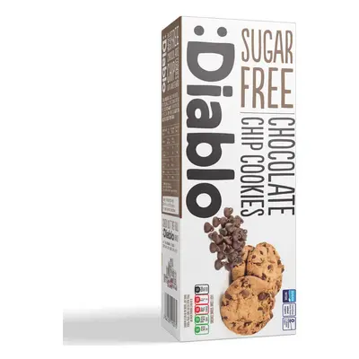 Biscotti senza zucchero con pezzi di cioccolato, 130 g, Diablo