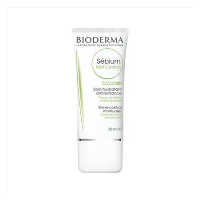 BIODERMA Sebium Mat Control Trattamento Viso Idratante Opacizzante 30 ml