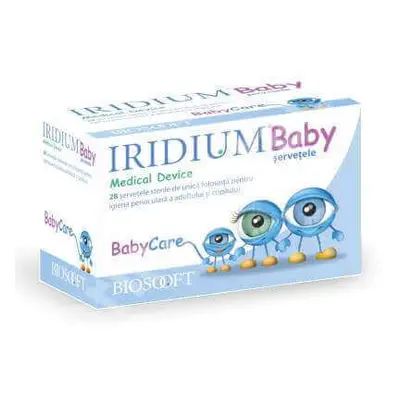 Tovaglioli sterili Iridium Baby, 28 pezzi, Bio Soft Italia