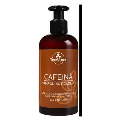 Shampoo anticaduta con estratto di Caffeina, 250 ml, Trio Verde