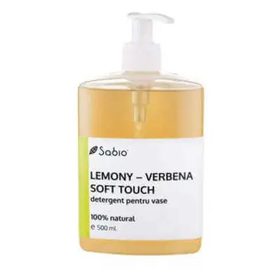 Detersivo per lavastoviglie Lemon-Verbena Soft Touch, 500 ml, Sabio