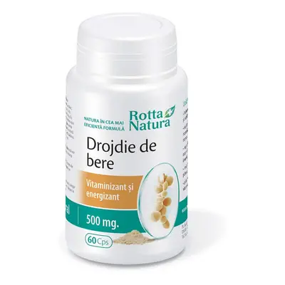 Lievito di birra 500 mg, 60 capsule, Rotta Natura