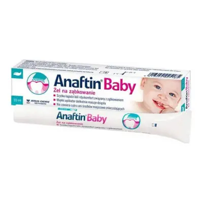 Gel per gengive Anaftin Baby, 10 ml, Sinclair Pharma