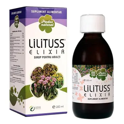 Lilituss Elixir sciroppo per adulti, 200 ml, Adya