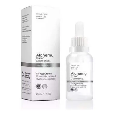 Siero concentrato di acido ialuronico tri-ialuronico al 2%, 30 ml, Alchemy