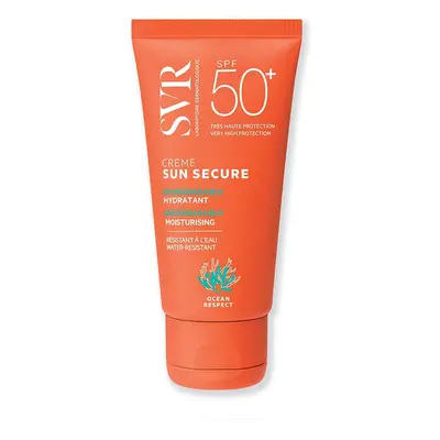 SVR Sun Secure - Creme SPF50+ Crema Viso Idratante Biodegradabile, 50ml