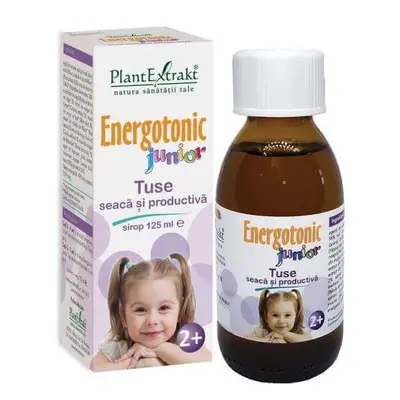 Sciroppo per la tosse Energotonic Junior, 125 ml, estratto vegetale