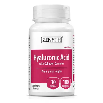 Acido ialuronico con complesso di collagene, 30 capsule, Zenyth