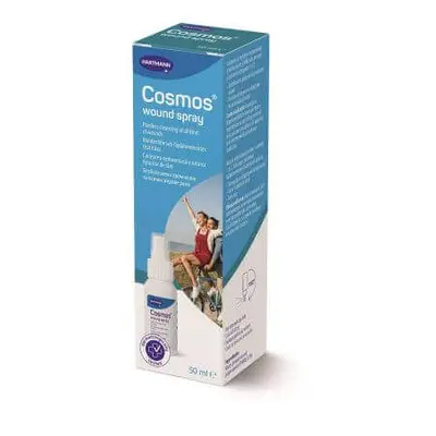 Spray per pulire le ferite Cosmos Wound, 50 ml, Hartmann