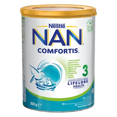 Latte di proseguimento Nan 3 Comfortis, 1-2 anni, 800 g, Nestlé