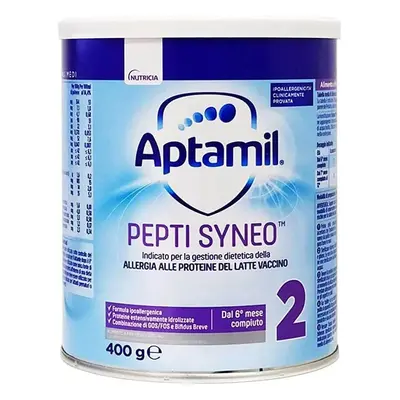 Pepti Syneo 2, Alimento a fini medici speciali in Polvere, 400 g, Aptamil