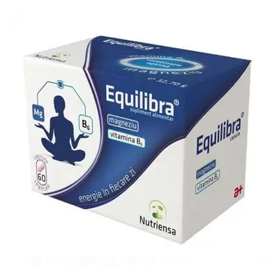 Equilibra Magnesio + vitamina B6, 60 capsule, Antibiotice SA