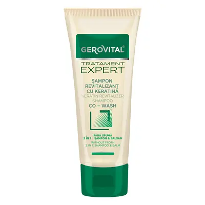 Shampoo rivitalizzante alla cheratina Gerovital Tratament Expert, 150 ml, Farmec