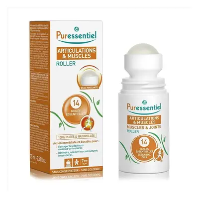 Puressentiel Articolazioni Muscoli - Roller ai 14 Oli Essenziali, 75ml