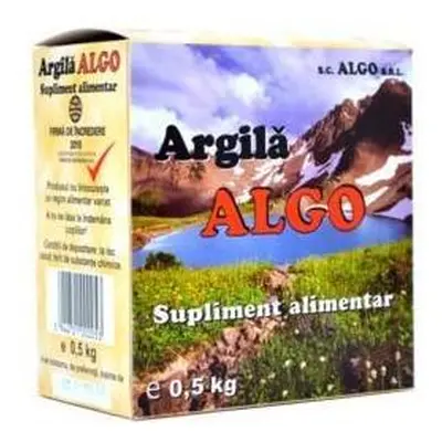 Argilla in polvere, 500 g, Algo