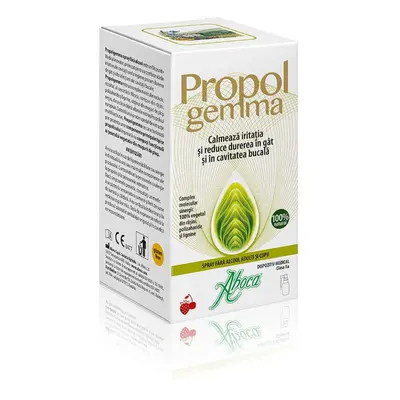 Propolgemma spray gola analcolico per adulti e bambini, 30 ml, Aboca