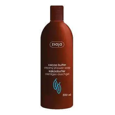 Gel doccia crema con burro di cacao, 500 ml, Ziaja