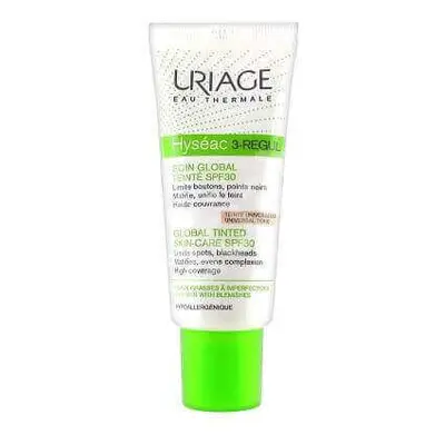 Uriage Hyséac - 3-Regul Colorato SPF30 Pelle Grassa o A Tendenza Acneica, 40ml