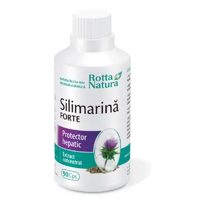 Silimarină Forte, 90 capsule, Rotta Natura