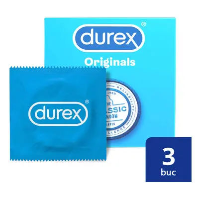 Preservativi classici, 3 pezzi, Durex