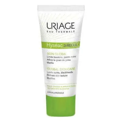 Uriage Hyseac - 3-Regul Trattamento Viso Pelle Grassa o A Tendenza Acneica, 40ml