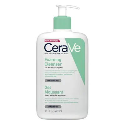 CeraVe Schiuma Detergente, Da normale a grassa, 473 ml