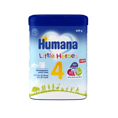 Latte in polvere Little Heroes 4 Probalance, 650 g, +18 mesi, Humana