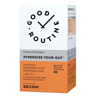 Synergize Your Gut Good Routine, 30 capsule, Secom