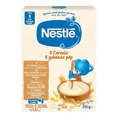 Cereali con vitamine e minerali, +8 mesi, 250 g, Nestlè