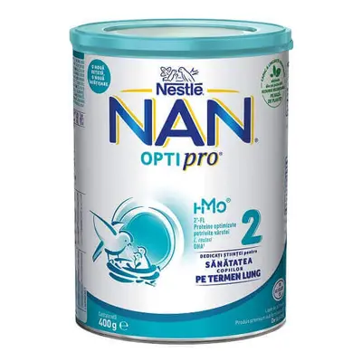 Latte di proseguimento Premium Nan 2 Optipro, +6 mesi, 400 g, Nestlé