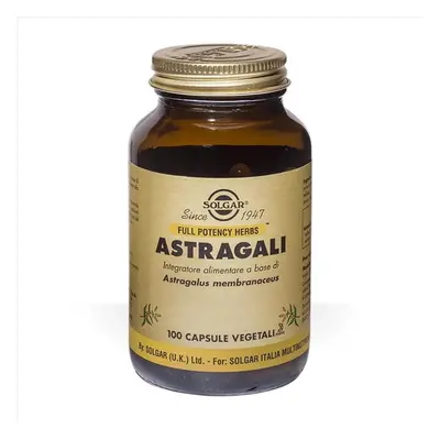 Solgar Astragali Integratore Alimentare 100 Capsule Vegetali