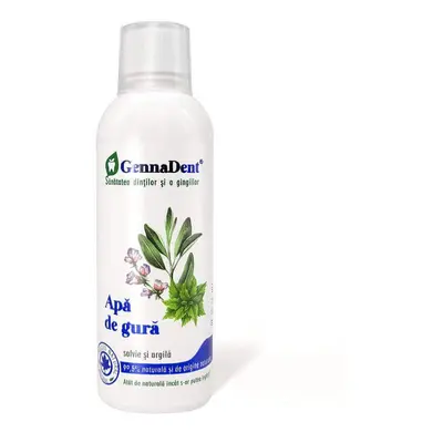 Collutorio con salvia e argilla GennaDent, 500 ml, Vivanatura