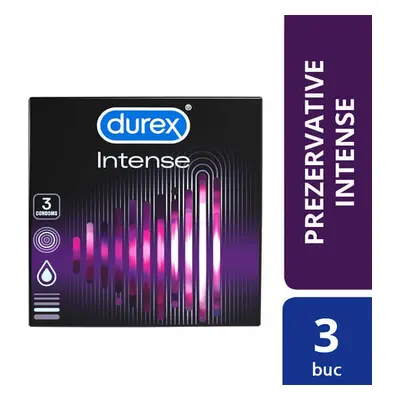 Preservativi intensi, 3 pezzi, Durex