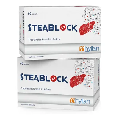 Confezione Steablock, 60 capsule + 60 capsule, Hyllan