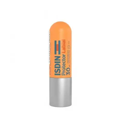 ISDIN Protector Labial Stick Solare Protezione Labbra SPF30, 4g